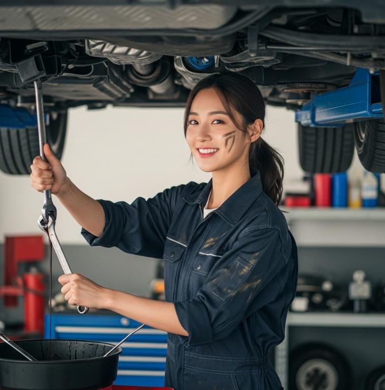 SUV와 세단의 오일 교환 방식