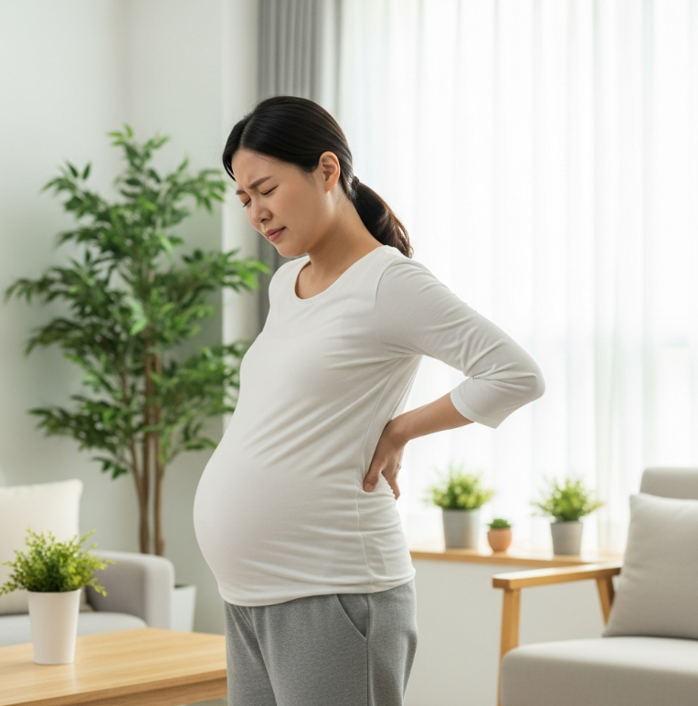 임신중기 허리디스크 와도 병원 안가는 8분 스트레칭 루틴