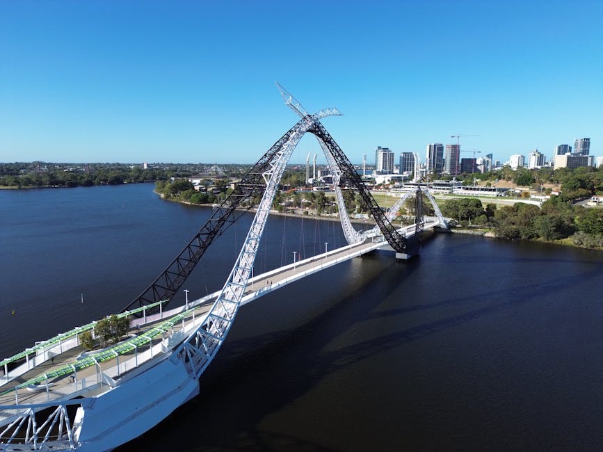Free stock photo of bridge, perth