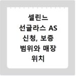 셀린느 선글라스 AS 신청, 보증 범위와 매장 위치 총정리